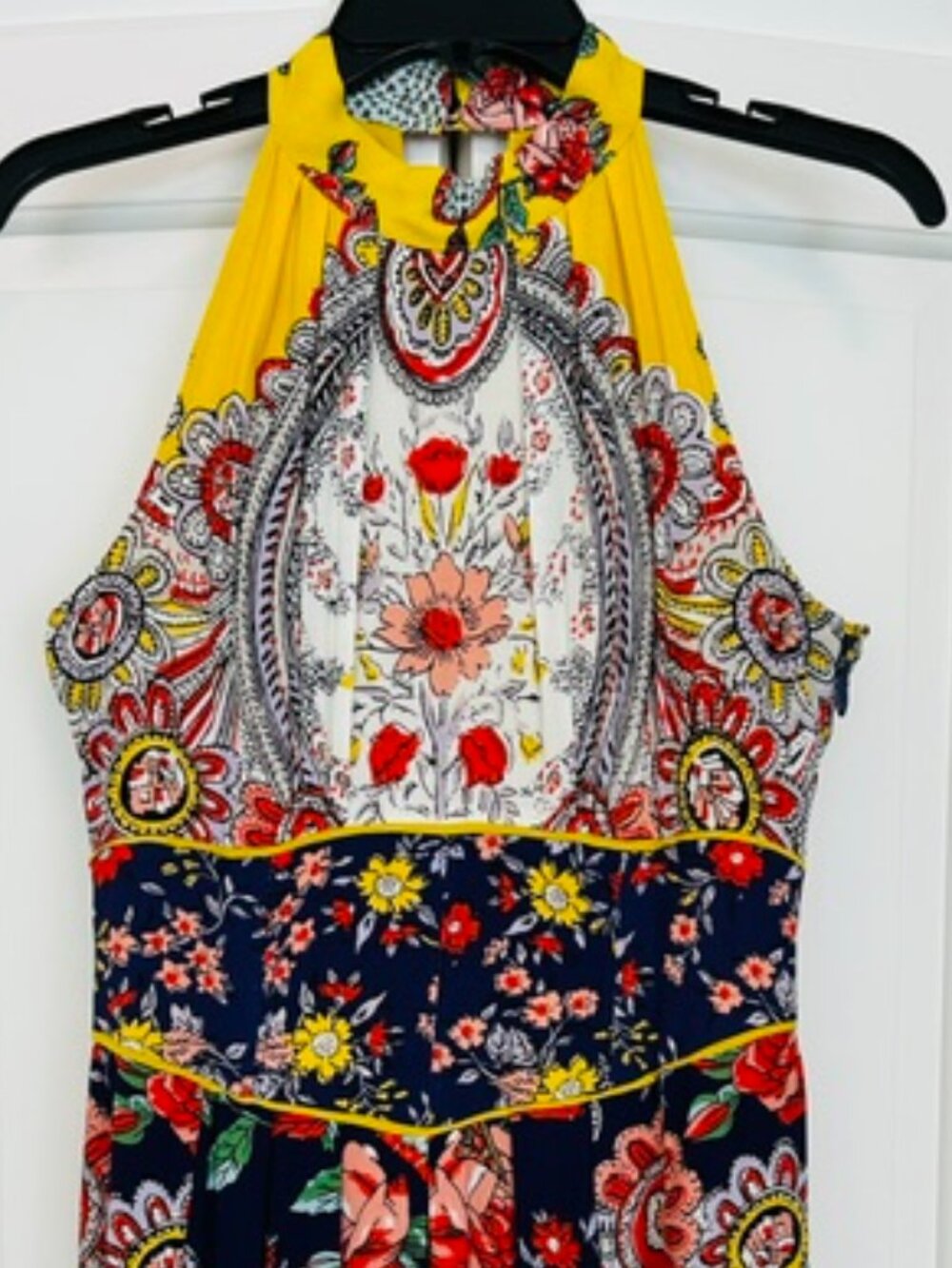 NWT Maeve x Anthropologie Myriam Maxi Dress | Size 4 | Floral Scarf Print